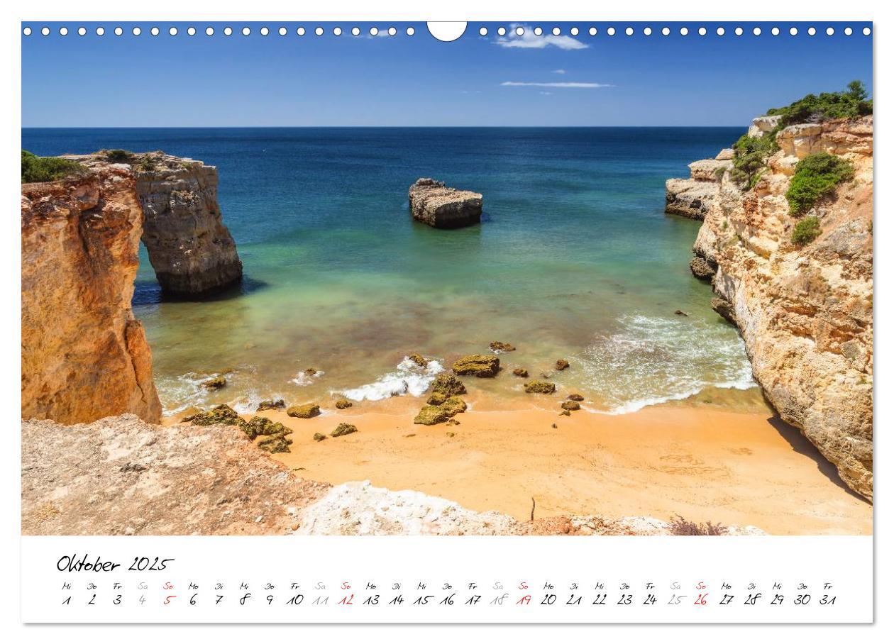 Bild: 9783435655618 | Die portugiesische Atlantikküste - Algarve (Wandkalender 2025 DIN...