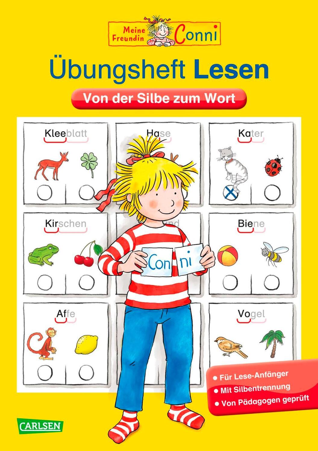 Cover: 9783551186577 | Conni Gelbe Reihe: Übungsheft Lesen | Von der Silbe zum Wort | Buch