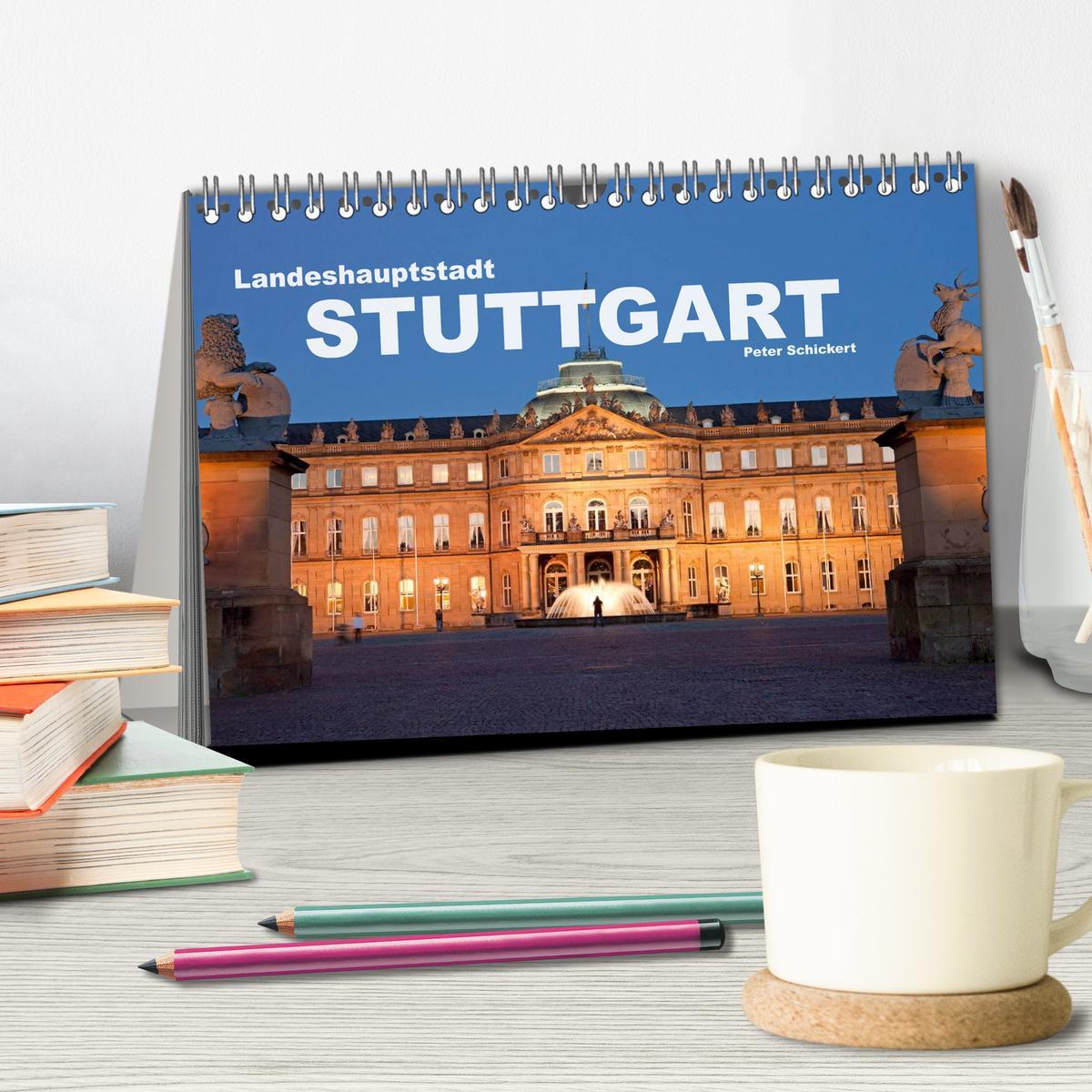 Bild: 9783435646043 | Landeshauptstadt Stuttgart (Tischkalender 2025 DIN A5 quer),...