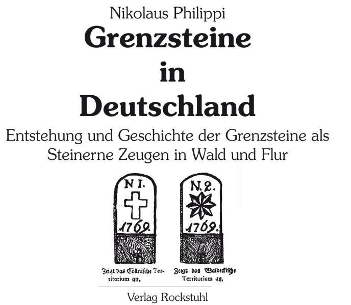 Bild: 9783867771252 | Grenzsteine in Deutschland | Nikolaus Philippi | Buch | 102 S. | 2010