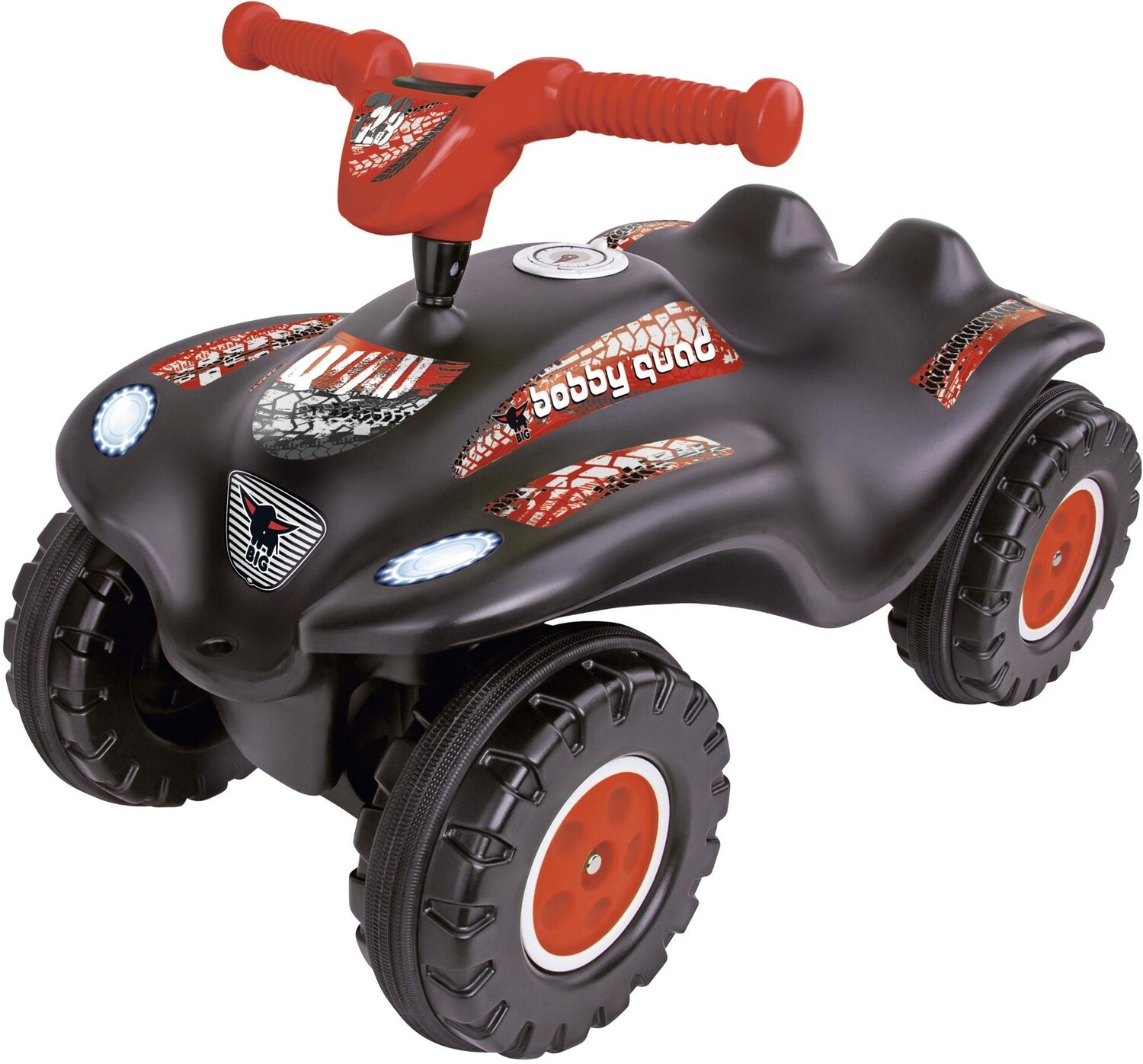 Cover: 4004943564137 | BIG 800056413 - BIG Bobby Quad Racing Rot/Schwarz, Bobby Car | Deutsch