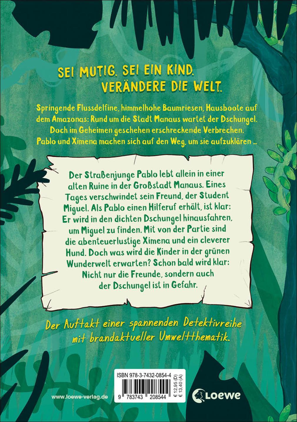 Rückseite: 9783743208544 | Die Amazonas-Detektive (Band 1) - Verschwörung im Dschungel | Buch