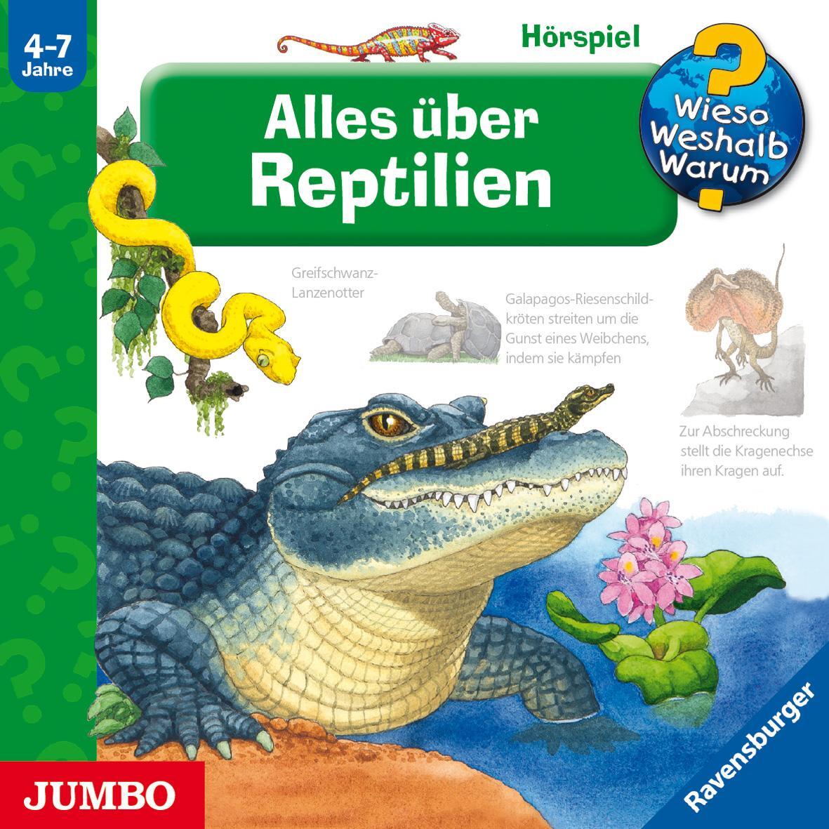 Cover: 9783833737619 | Wieso? Weshalb? Warum? Alles über Reptilien | Patricia Mennen | CD