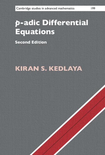 Cover: 9781009123341 | p-adic Differential Equations | Kiran S. Kedlaya | Buch | Englisch