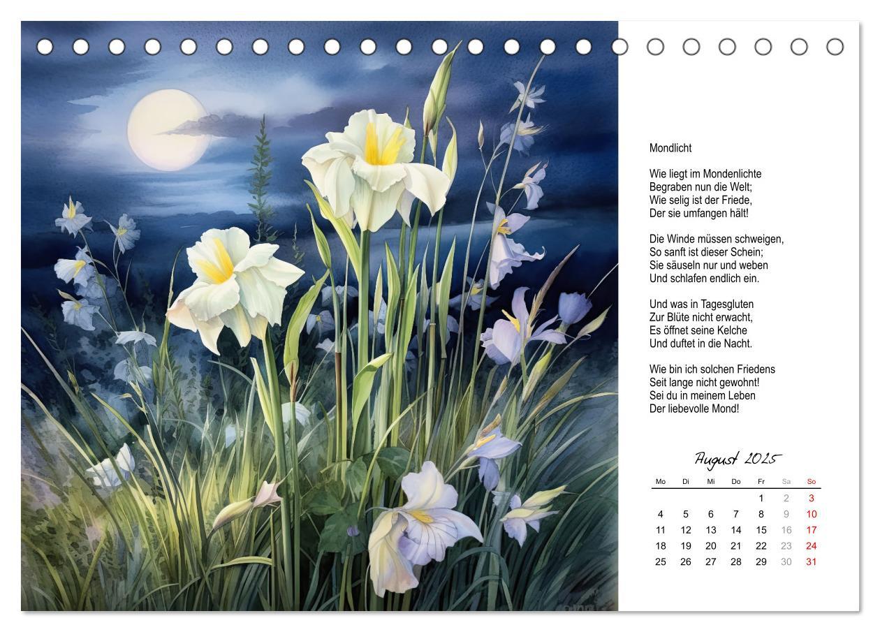 Bild: 9783383896507 | Gedichte von Theodor Storm (Tischkalender 2025 DIN A5 quer),...