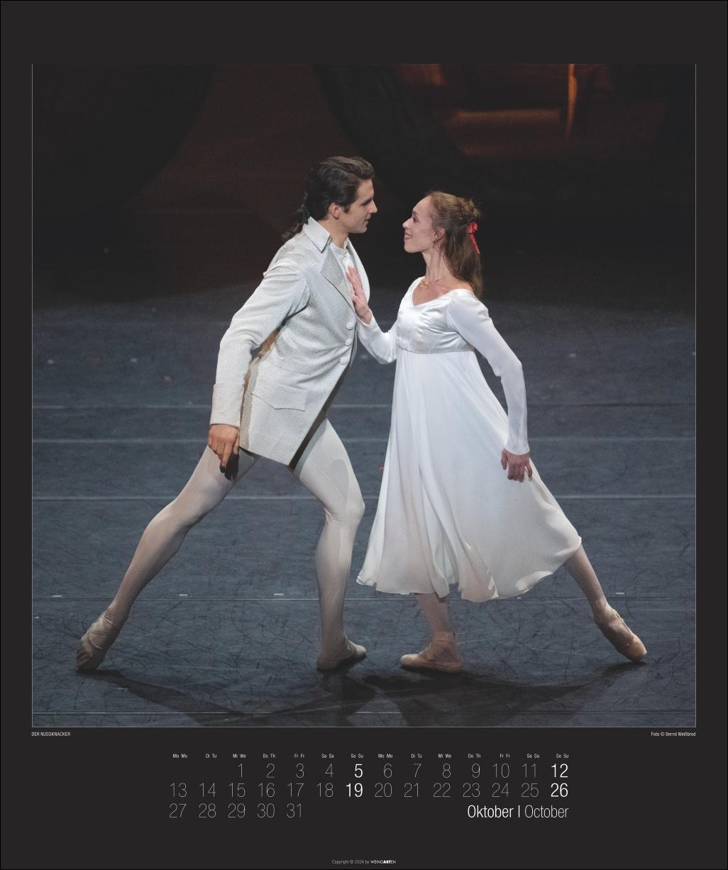 Bild: 9783839900109 | Stuttgarter Ballett Kalender 2025 | Kalender | Spiralbindung | 14 S.