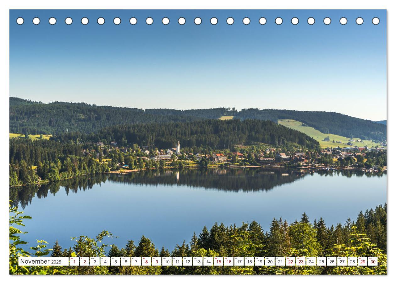 Bild: 9783435691272 | Schwarzwald (Tischkalender 2025 DIN A5 quer), CALVENDO Monatskalender