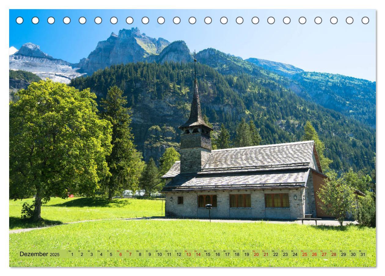 Bild: 9783435356577 | Alpentraum Kandersteg (Tischkalender 2025 DIN A5 quer), CALVENDO...