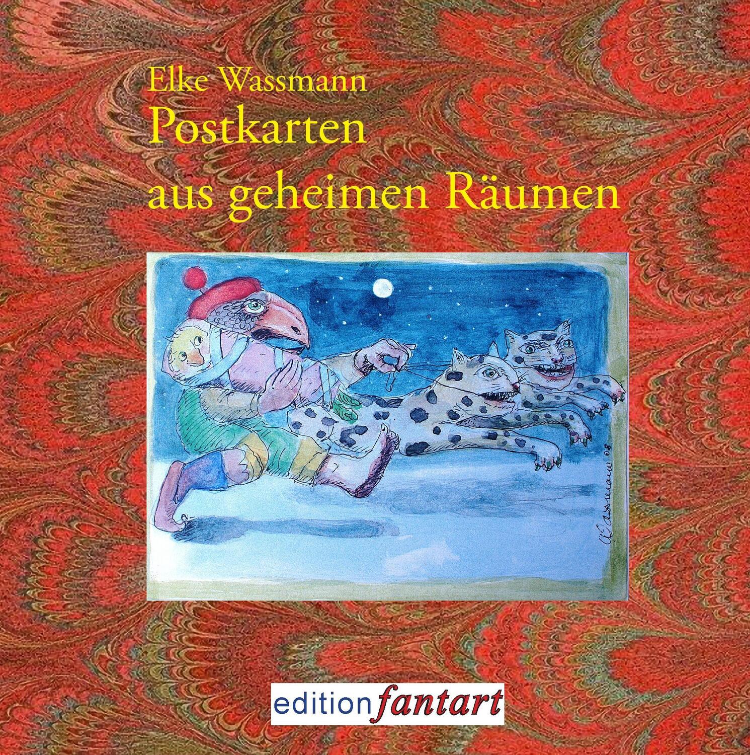 Cover: 9783741277245 | Postkarten aus geheimen Räumen | 60 Aquarelle und Text-Miniaturen