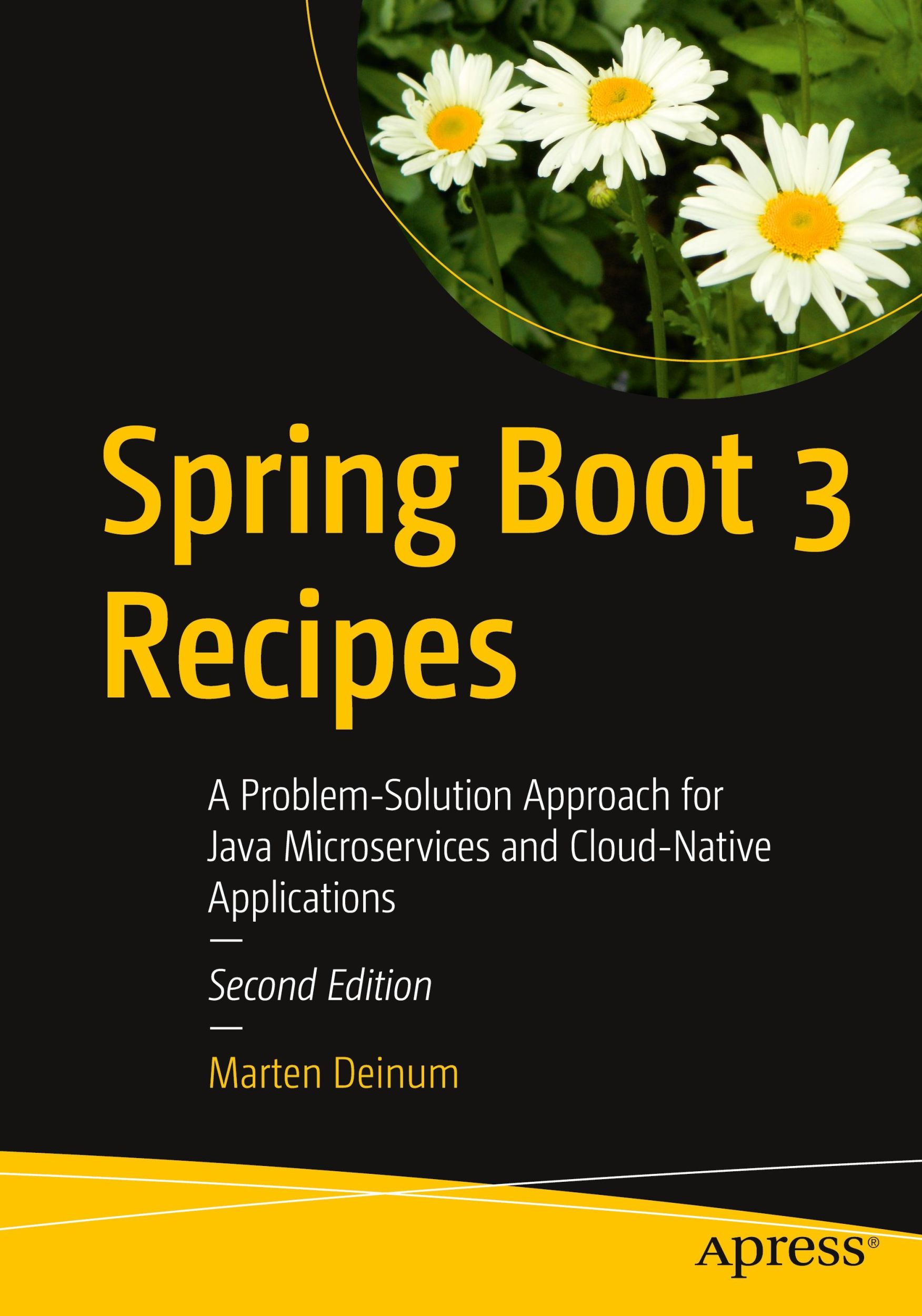 Cover: 9798868801129 | Spring Boot 3 Recipes | Marten Deinum | Taschenbuch | xx | Englisch