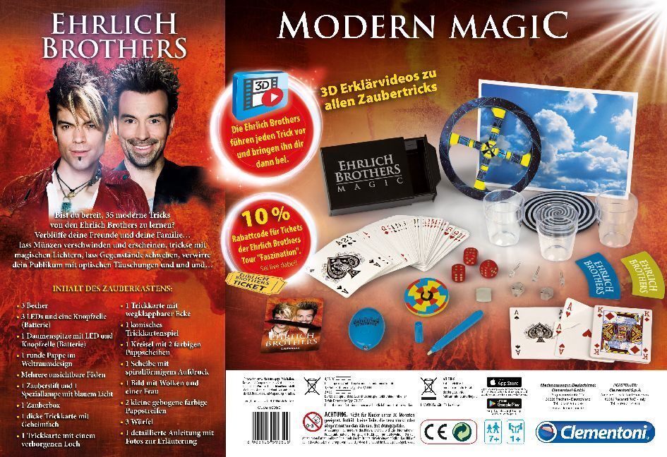 Bild: 8005125593132 | Modern Magic (Zauberkasten) | Spiel | In Karton | 2018 | Clementoni