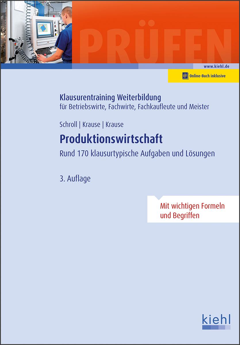 Cover: 9783470636030 | Produktionswirtschaft | Stefan Schroll | Bundle | 1 Taschenbuch | 2021