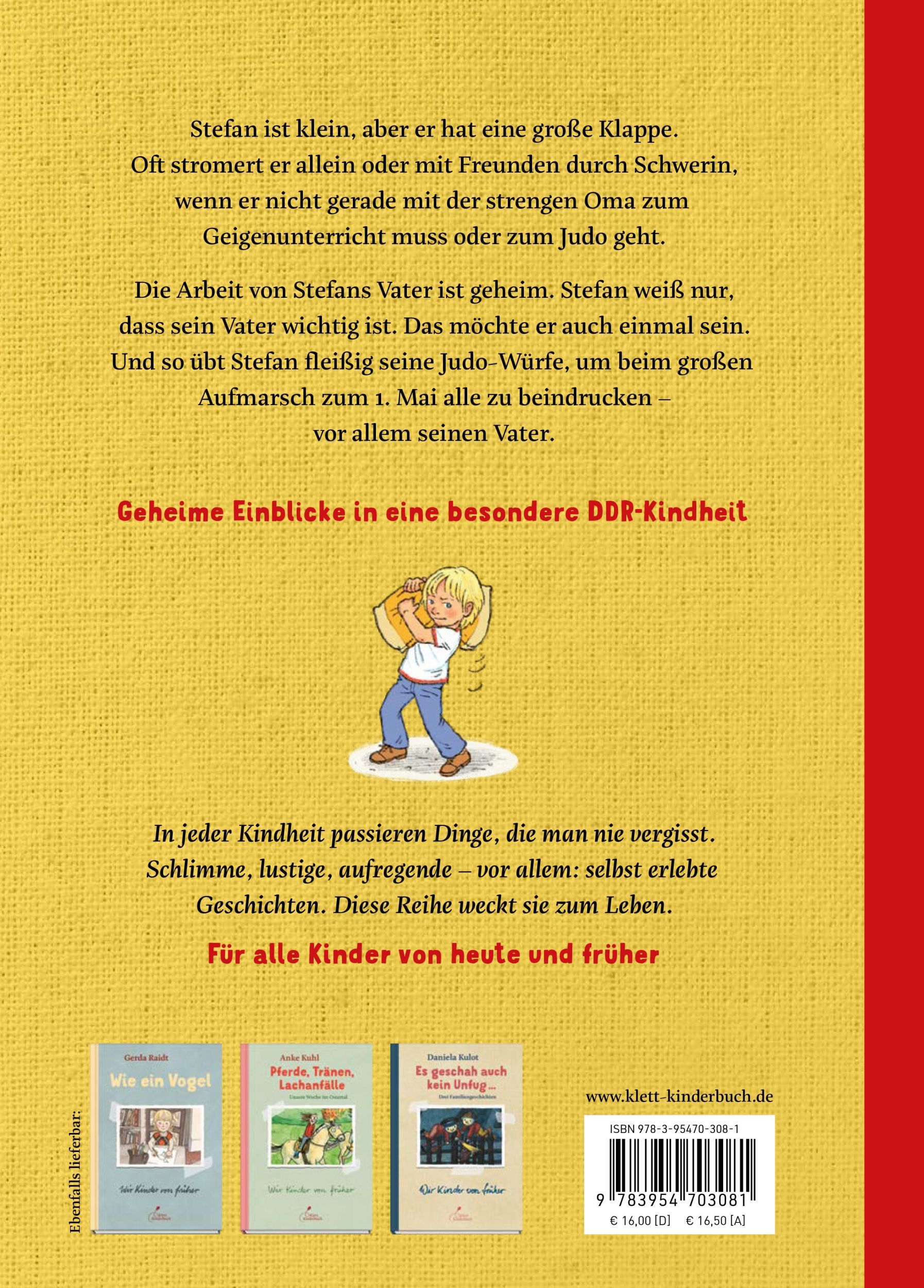 Rückseite: 9783954703081 | Der große Wurf | Stefan Schwarz | Buch | Wir Kinder von früher | 2025