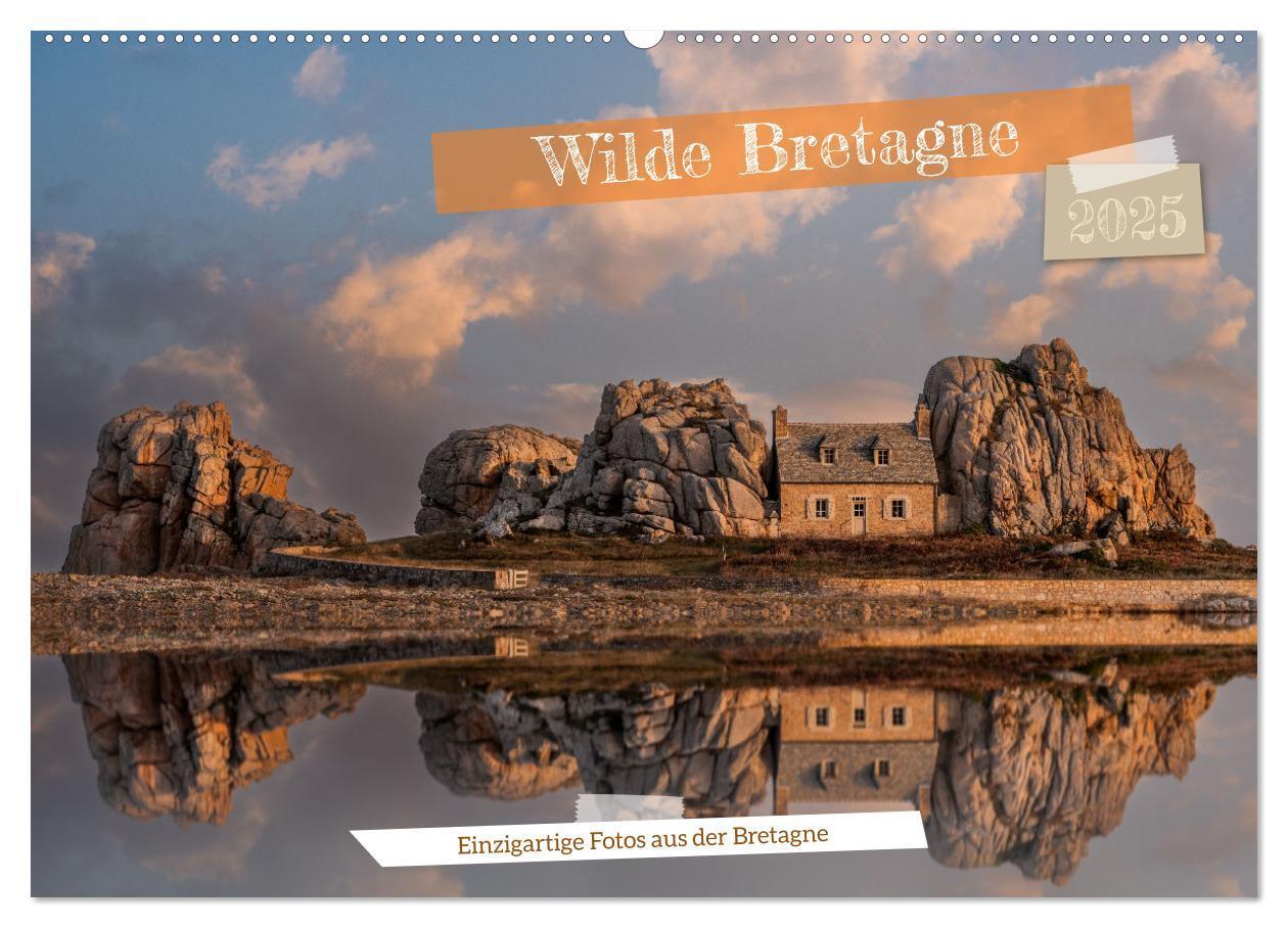 Cover: 9783457211885 | Wilde Bretagne (Wandkalender 2025 DIN A2 quer), CALVENDO...