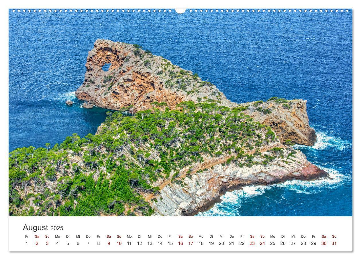 Bild: 9783435061020 | Mallorca Traumhafte Insel (Wandkalender 2025 DIN A2 quer), CALVENDO...