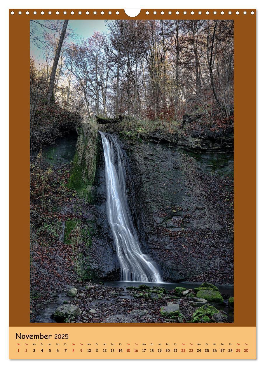 Bild: 9783435920372 | Schwarzwald Wasserfälle (Wandkalender 2025 DIN A3 hoch), CALVENDO...