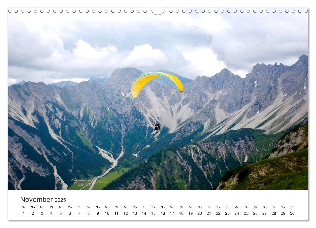 Bild: 9783383958090 | Paragleiten - Der Wunsch vom Fliegen. (Wandkalender 2025 DIN A3...