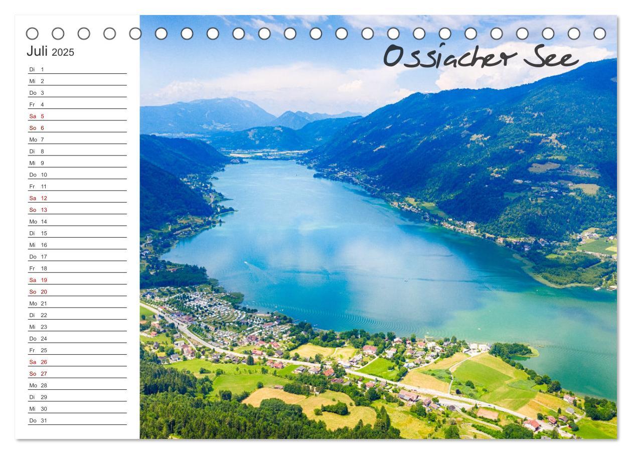 Bild: 9783435019656 | Wunderschönes Kärnten. Landschaft und Seen. (Tischkalender 2025 DIN...