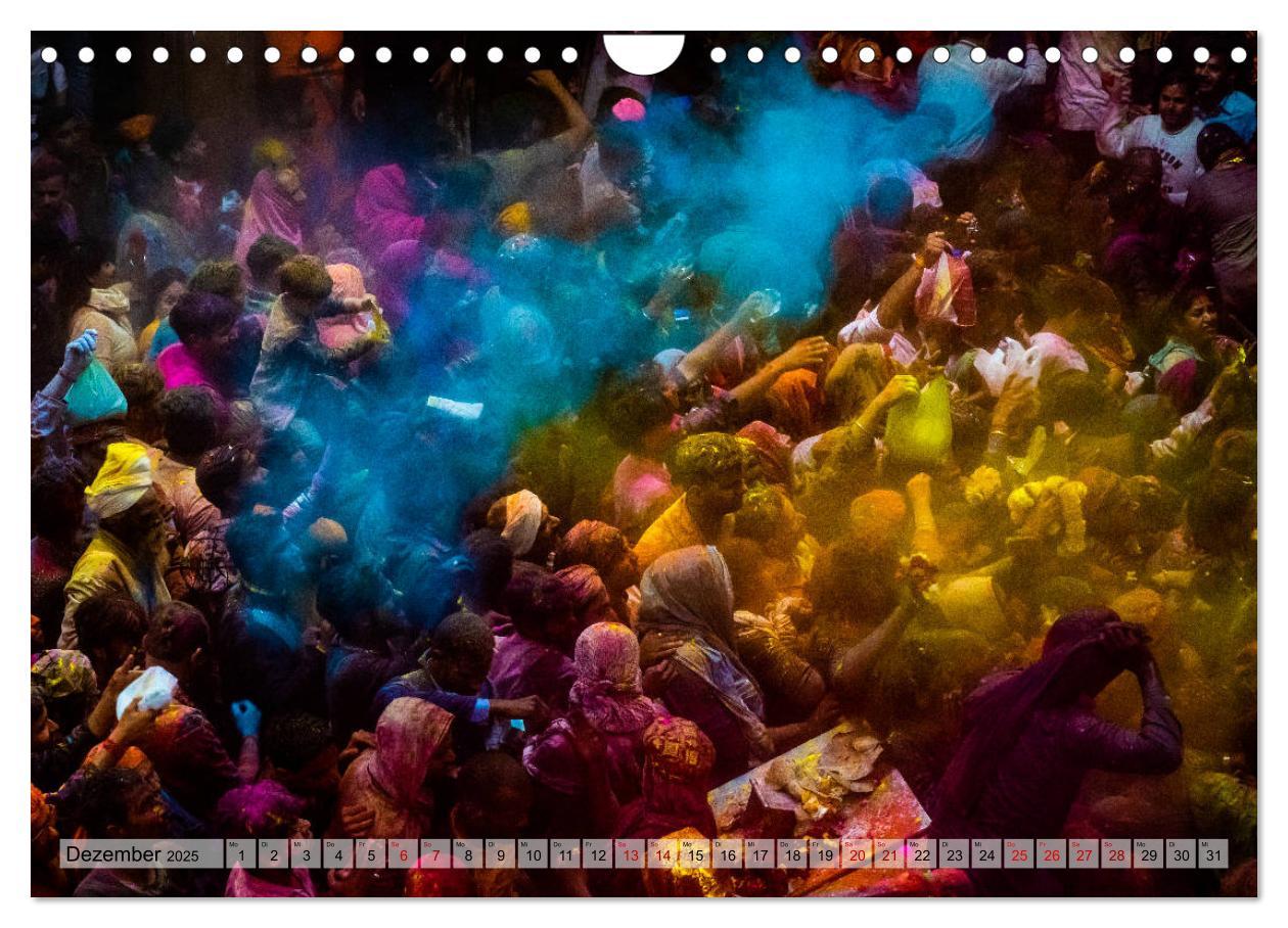 Bild: 9783435148806 | Indien - Spektakel der Farben (Wandkalender 2025 DIN A4 quer),...