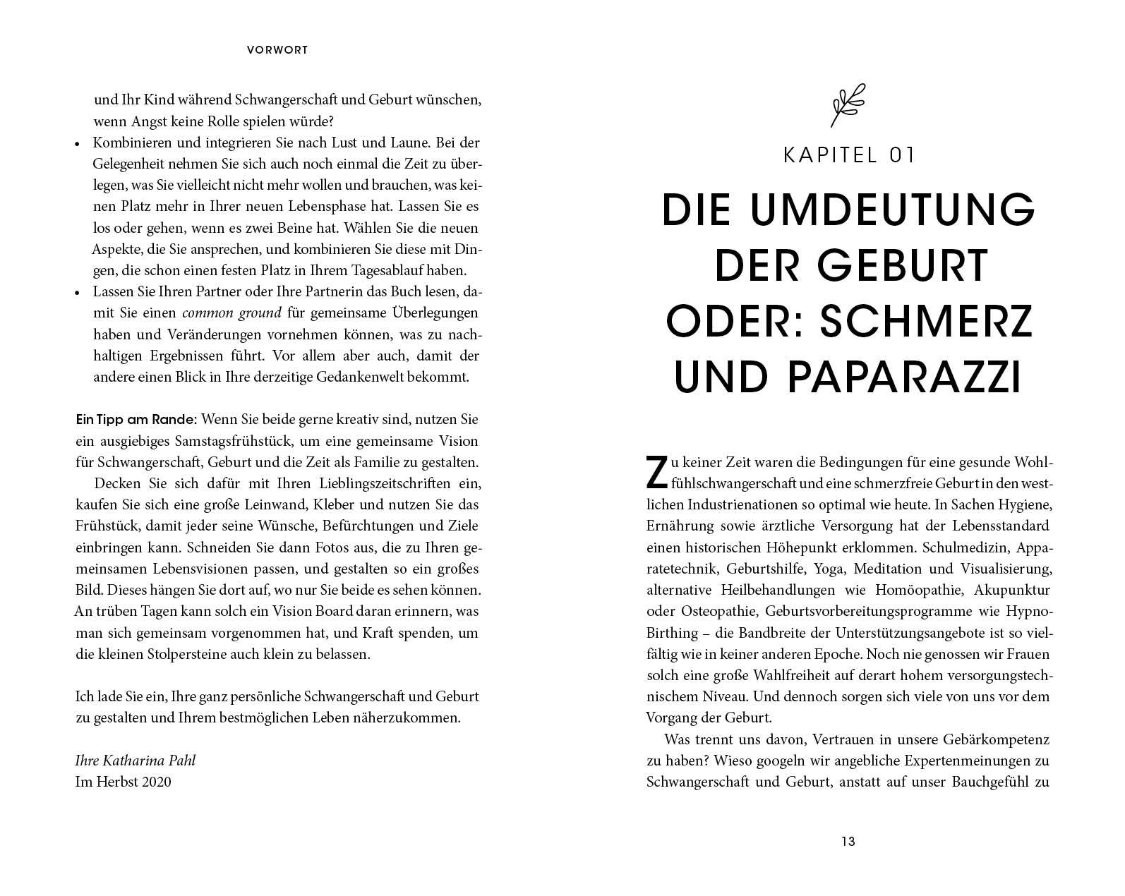 Bild: 9783745901634 | Sanft gebären: Mein Weg zur schmerzfreien Geburt | Katharina Pahl