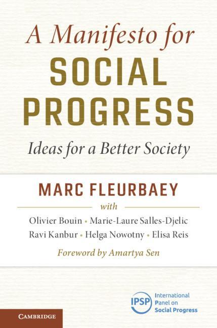 Cover: 9781108440929 | A Manifesto for Social Progress | Marc Fleurbaey | Taschenbuch | 2019