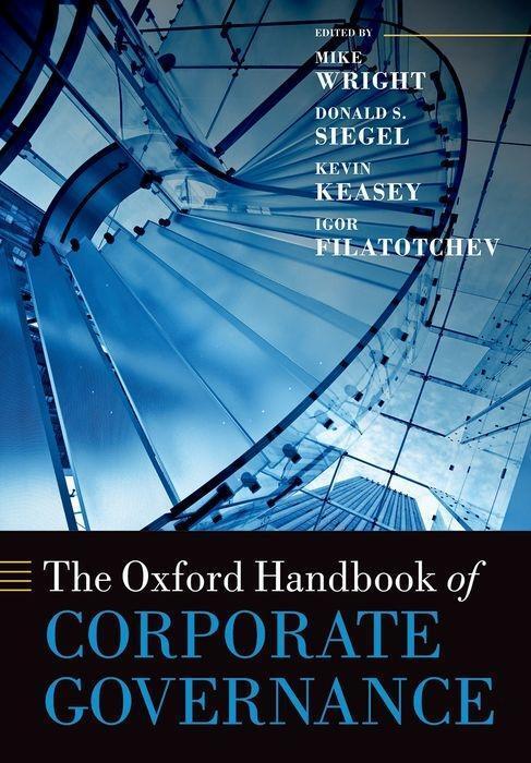 Cover: 9780198708810 | OXFORD HANDBK OF CORPORATE GOV | Mike Wright | Taschenbuch | Englisch