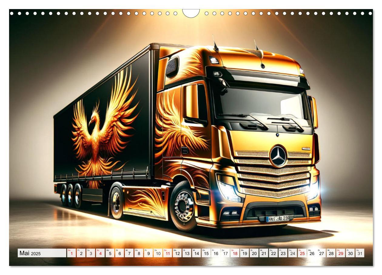 Bild: 9783383770135 | Faszination Truck: KI-Designs von Lack und Leistung (Wandkalender...