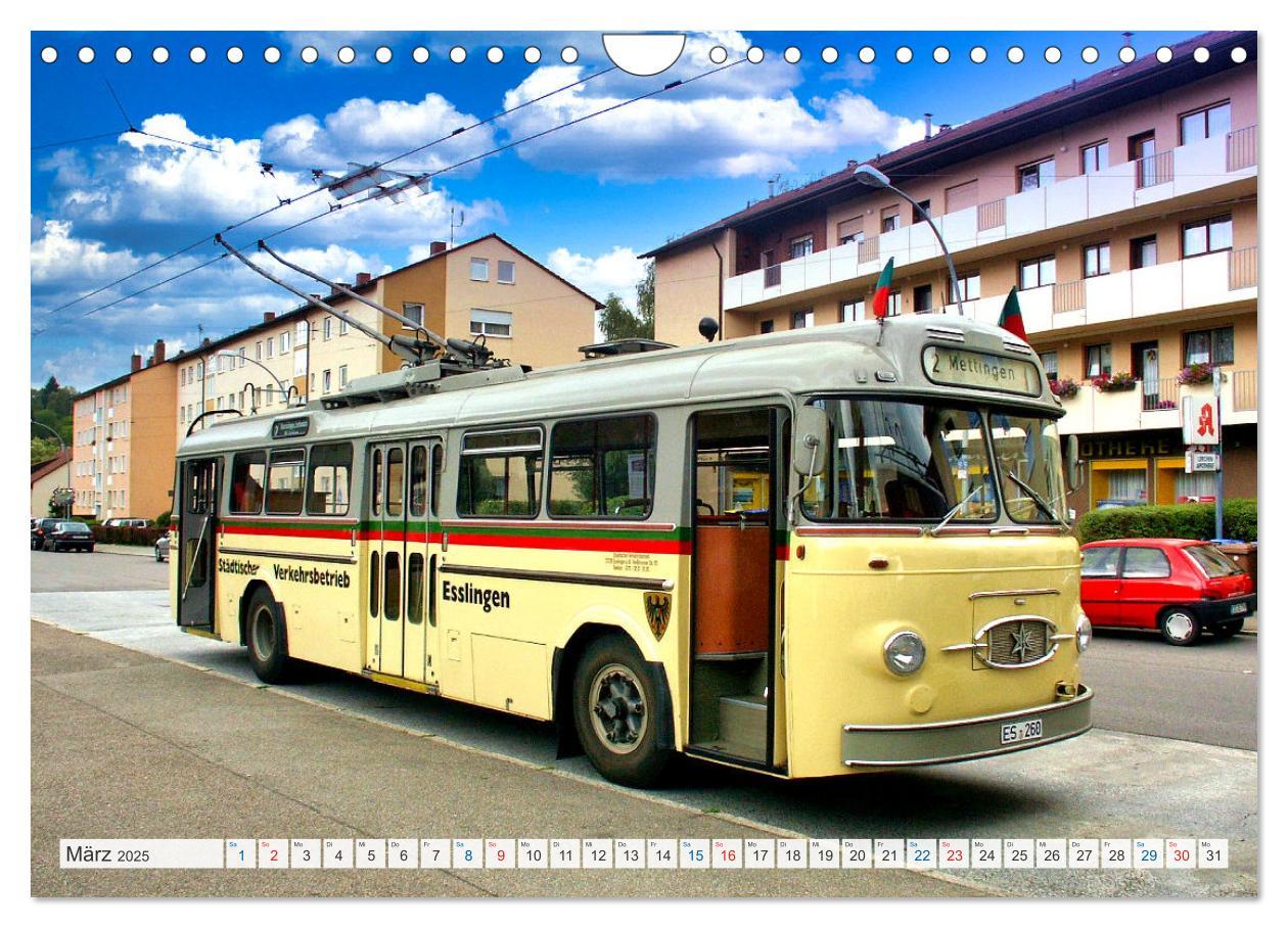 Bild: 9783383862472 | Historische und moderne Busse (Wandkalender 2025 DIN A4 quer),...