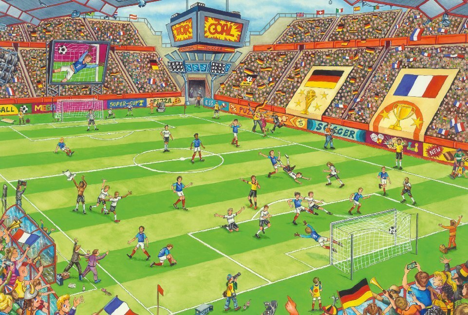 Bild: 4001504563585 | Finale im Fußballstadion (Kinderpuzzle) | Spiel | In Spielebox | 2020