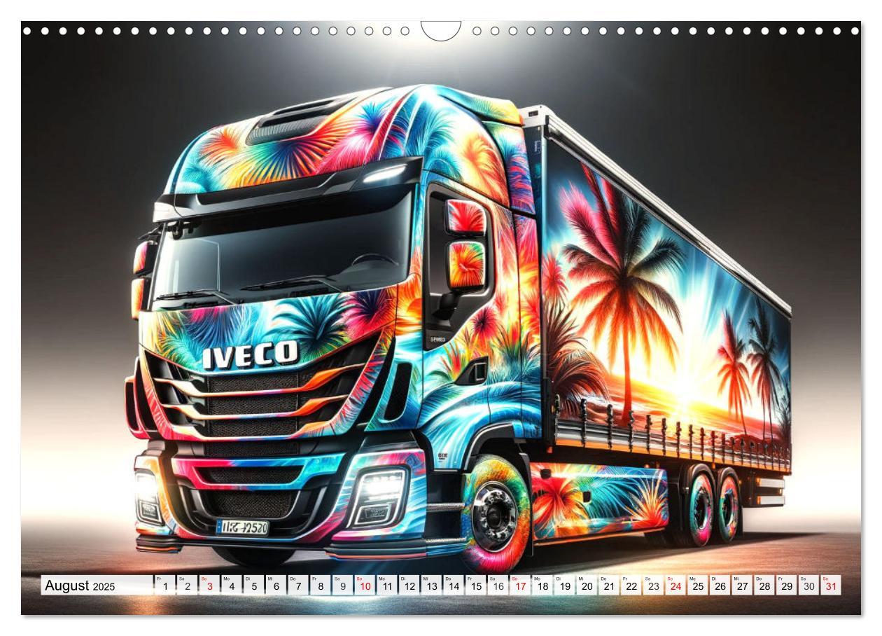 Bild: 9783383770135 | Faszination Truck: KI-Designs von Lack und Leistung (Wandkalender...