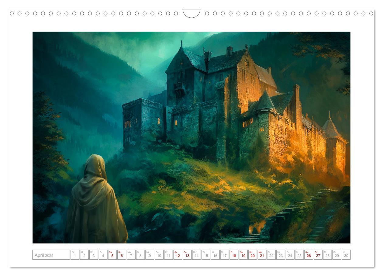 Bild: 9783383826160 | Die Reise des Magiers (Wandkalender 2025 DIN A3 quer), CALVENDO...