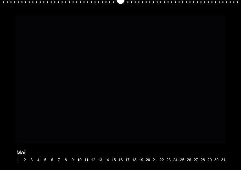 Bild: 9783664580835 | Geburtstags - Bastelkalender - Schwarz (Wandkalender immerwährend...