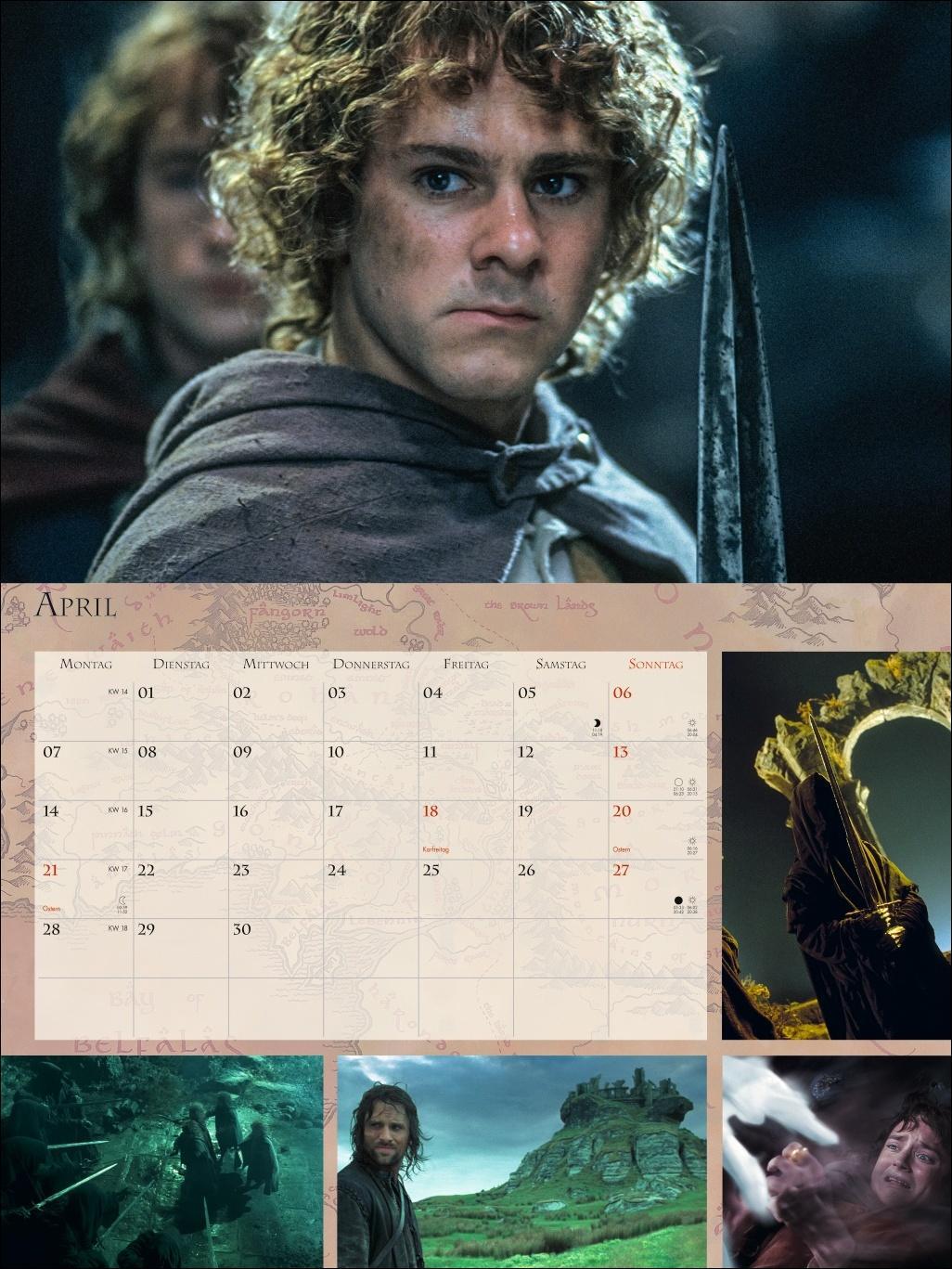 Bild: 9783756404988 | Der Herr der Ringe Broschur XL Kalender 2025 | Heye | Kalender | 28 S.