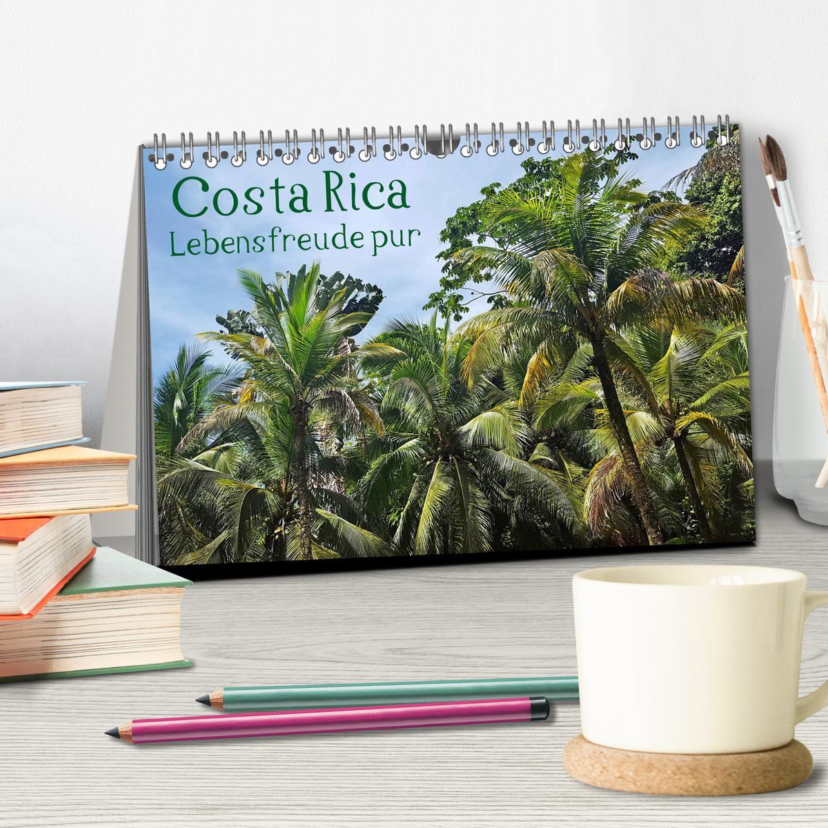 Bild: 9783435305674 | Costa Rica - Lebensfreude pur (Tischkalender 2025 DIN A5 quer),...