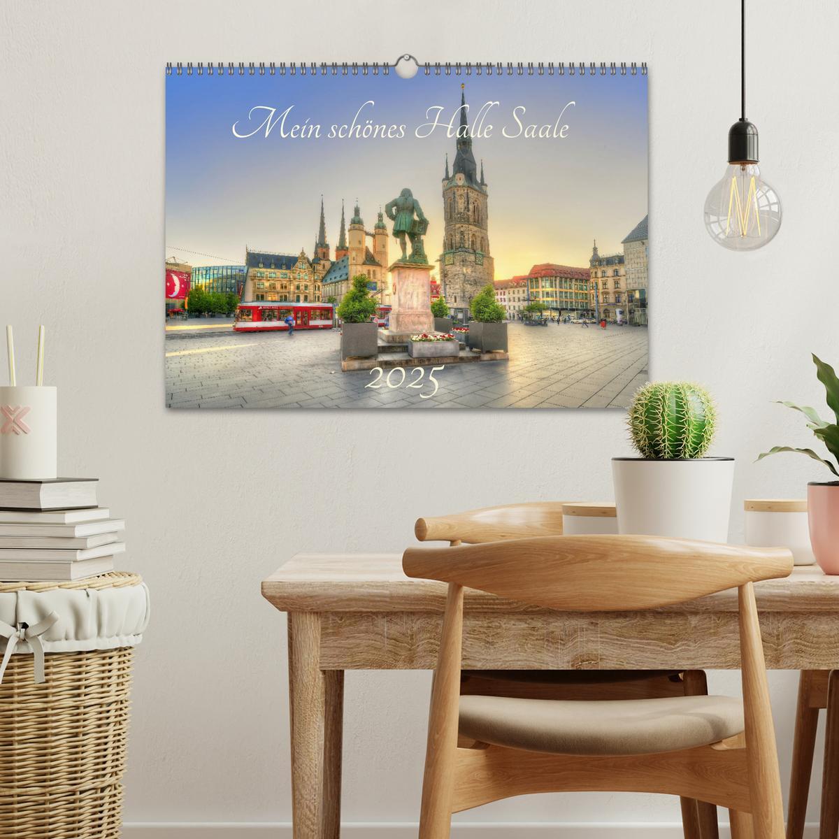 Bild: 9783435116508 | Mein schönes Halle Saale 2025 (Wandkalender 2025 DIN A3 quer),...