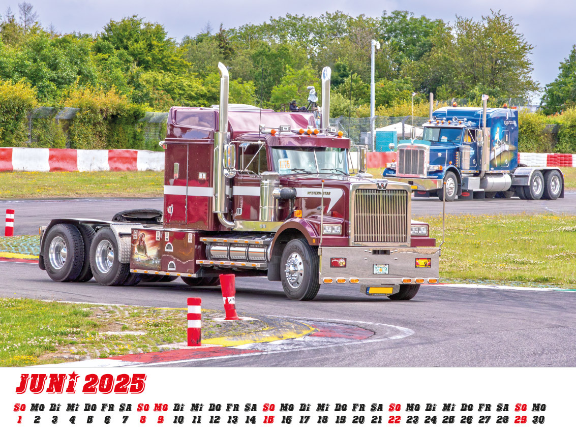 Bild: 9783948794705 | Showtruck Kalender 2025 | Airbrushbemalte Trucks | Frank Pommer | 2025