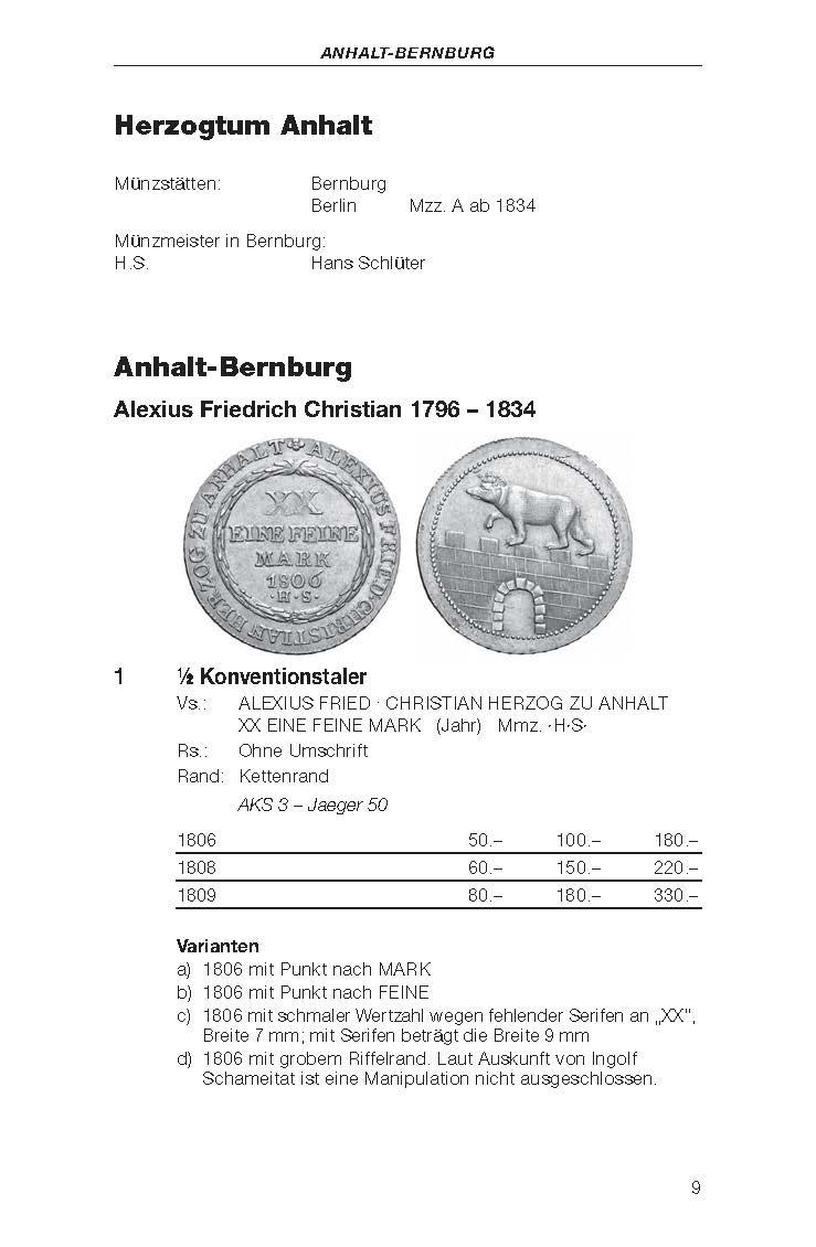 Bild: 9783866462175 | Deutsche Silbermünzen 1800-1872 | Vom Halbtaler bis zum Doppeltaler