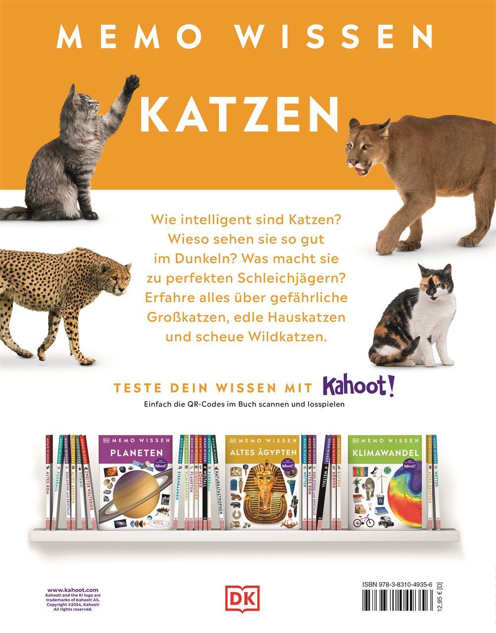 Rückseite: 9783831049356 | memo Wissen. Katzen | Juliet Clutton-Brock | Buch | 72 S. | Deutsch