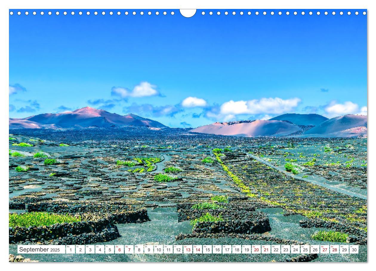 Bild: 9783435428441 | Lanzarote - Wo die Vulkane die Landschaft formten (Wandkalender...