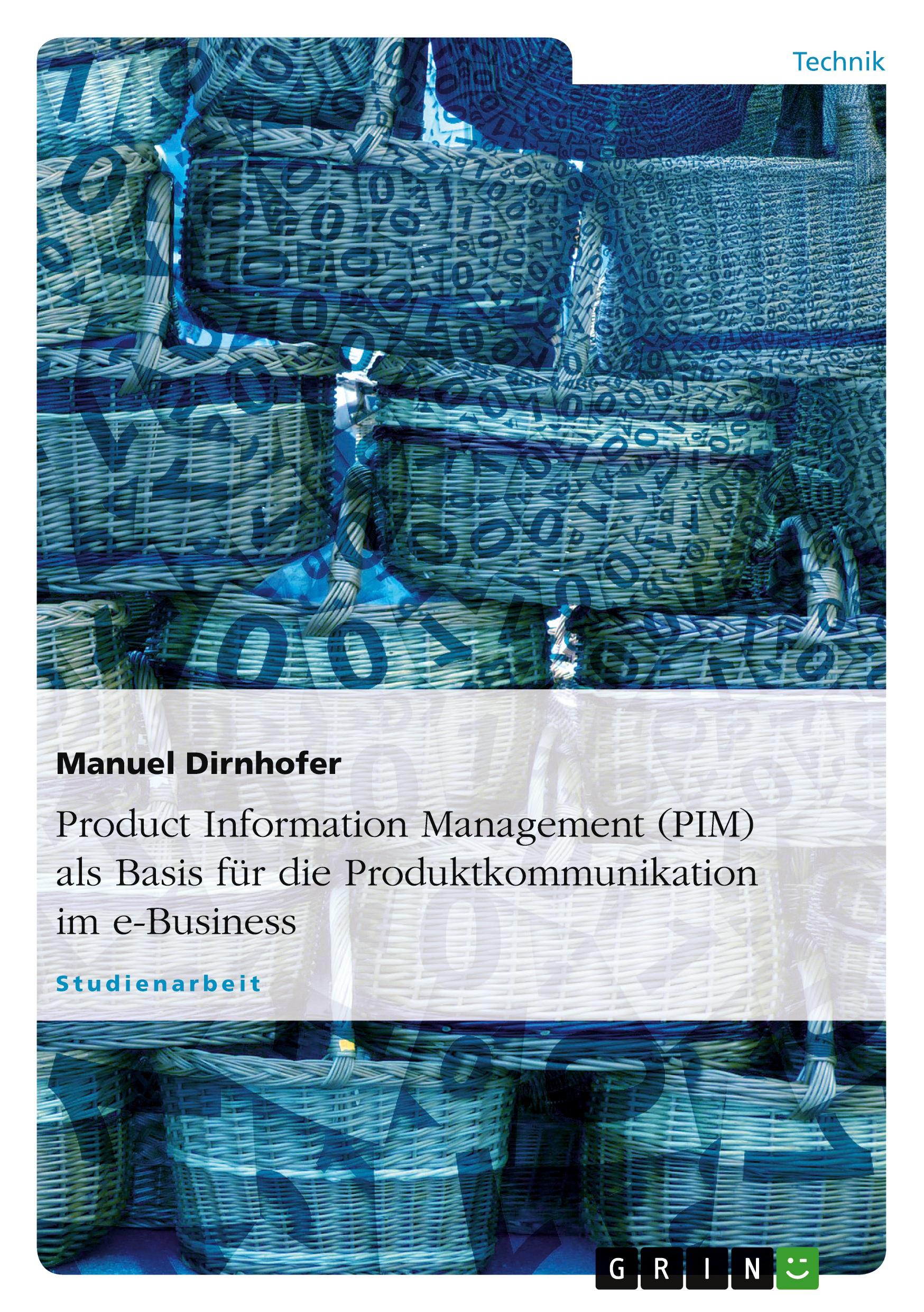 Cover: 9783640512263 | Product Information Management (PIM) als Basis für die...