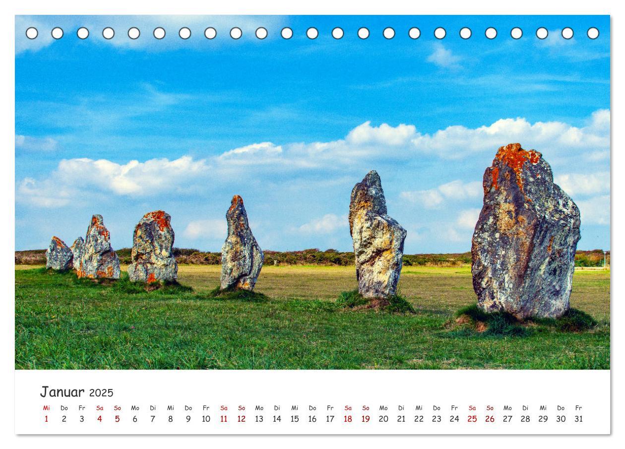 Bild: 9783435052059 | Magische Orte - Steinkreise, Dolmen, Megalithen (Tischkalender 2025...