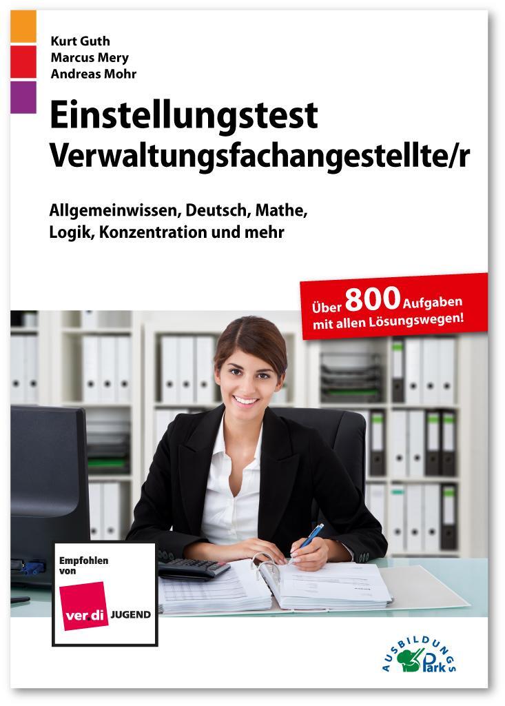 Cover: 9783956241093 | Einstellungstest Verwaltungsfachangestellte | Kurt Guth (u. a.) | Buch