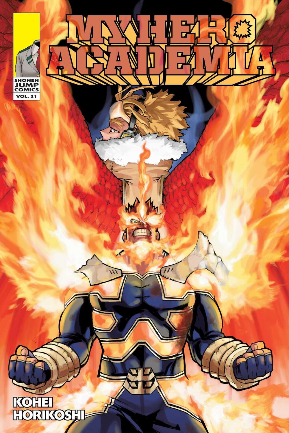 Cover: 9781974709502 | My Hero Academia, Vol. 21 | Why He Gets Back Up | Kohei Horikoshi