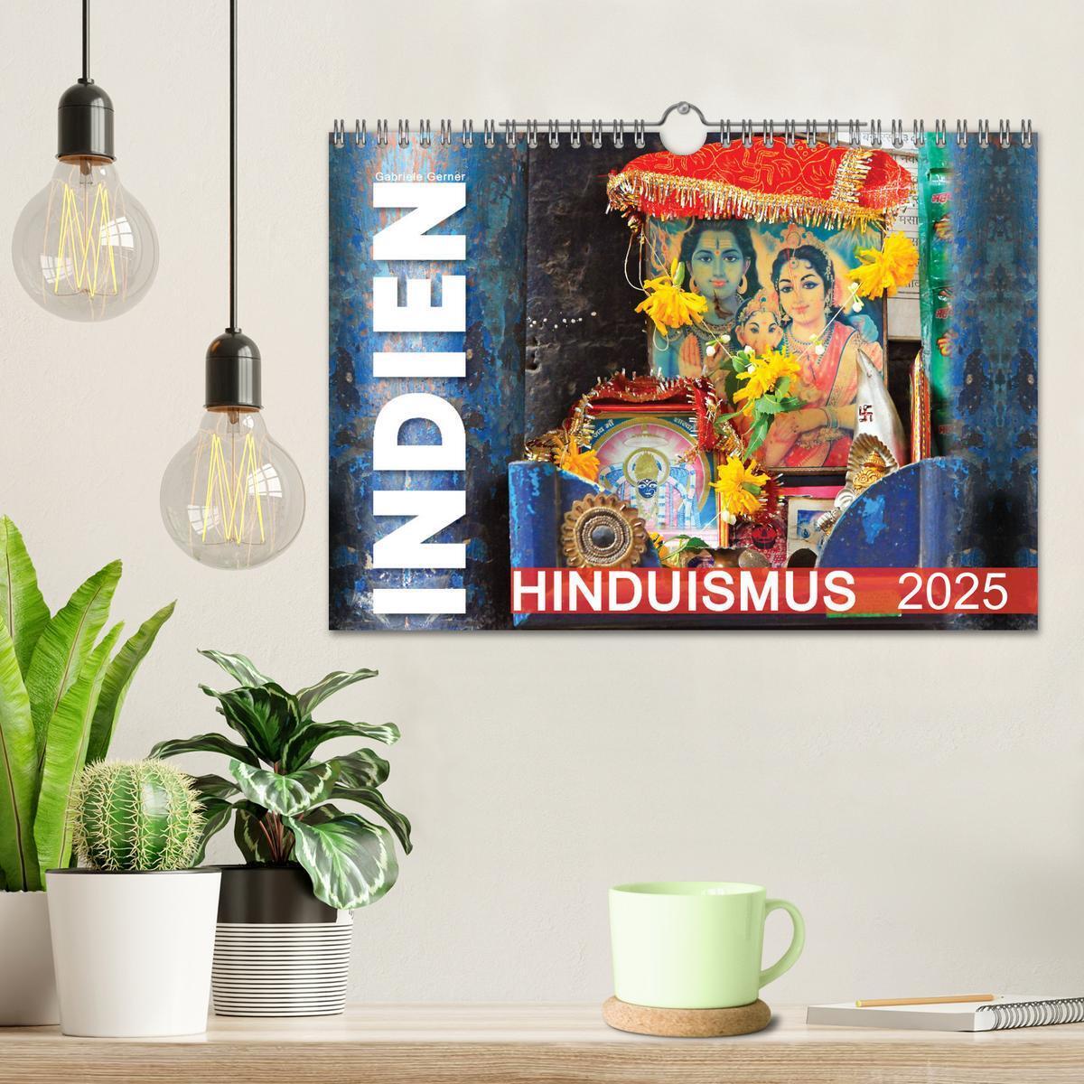 Bild: 9783457167694 | Indien - Hinduismus (Wandkalender 2025 DIN A4 quer), CALVENDO...