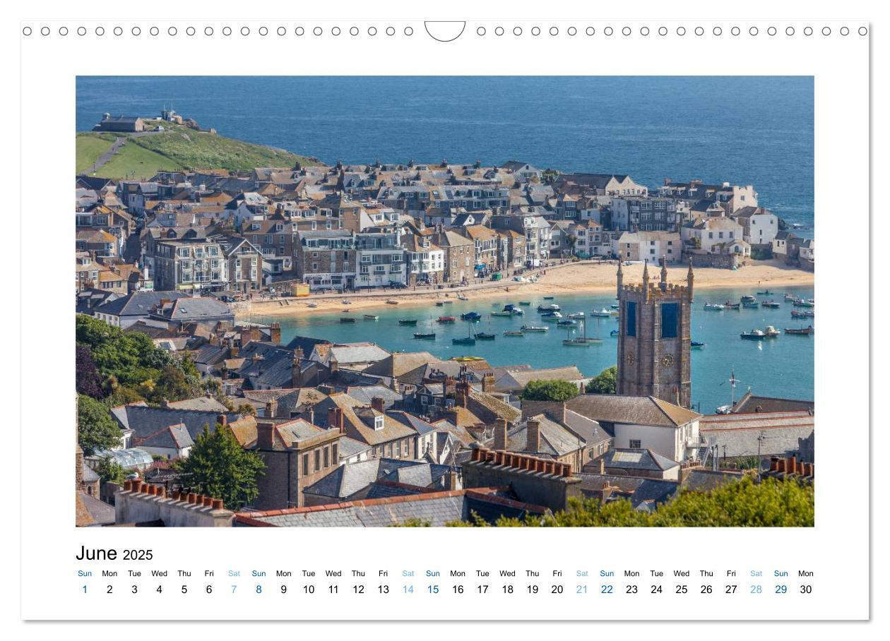 Bild: 9781325957392 | Cornwall - Between Land and Sea (Wall Calendar 2025 DIN A3...