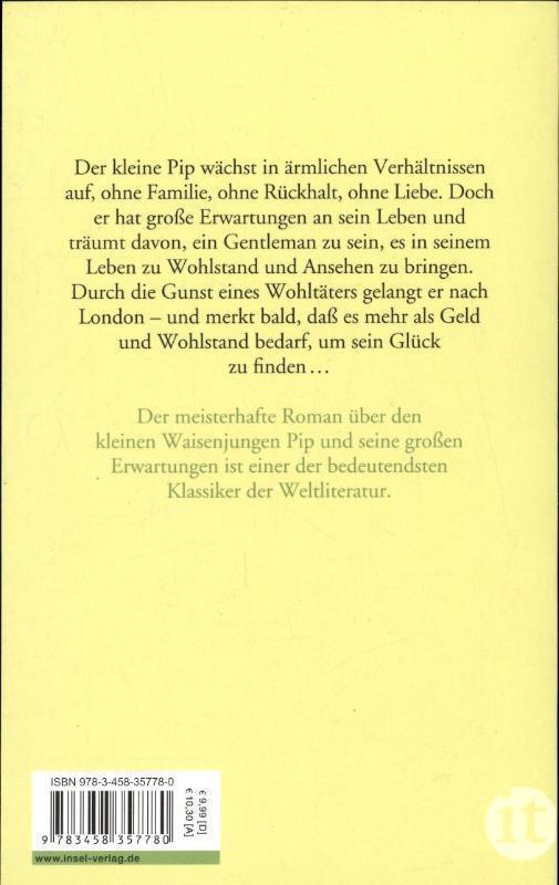 Rückseite: 9783458357780 | Große Erwartungen | Charles Dickens | Taschenbuch | 744 S. | Deutsch