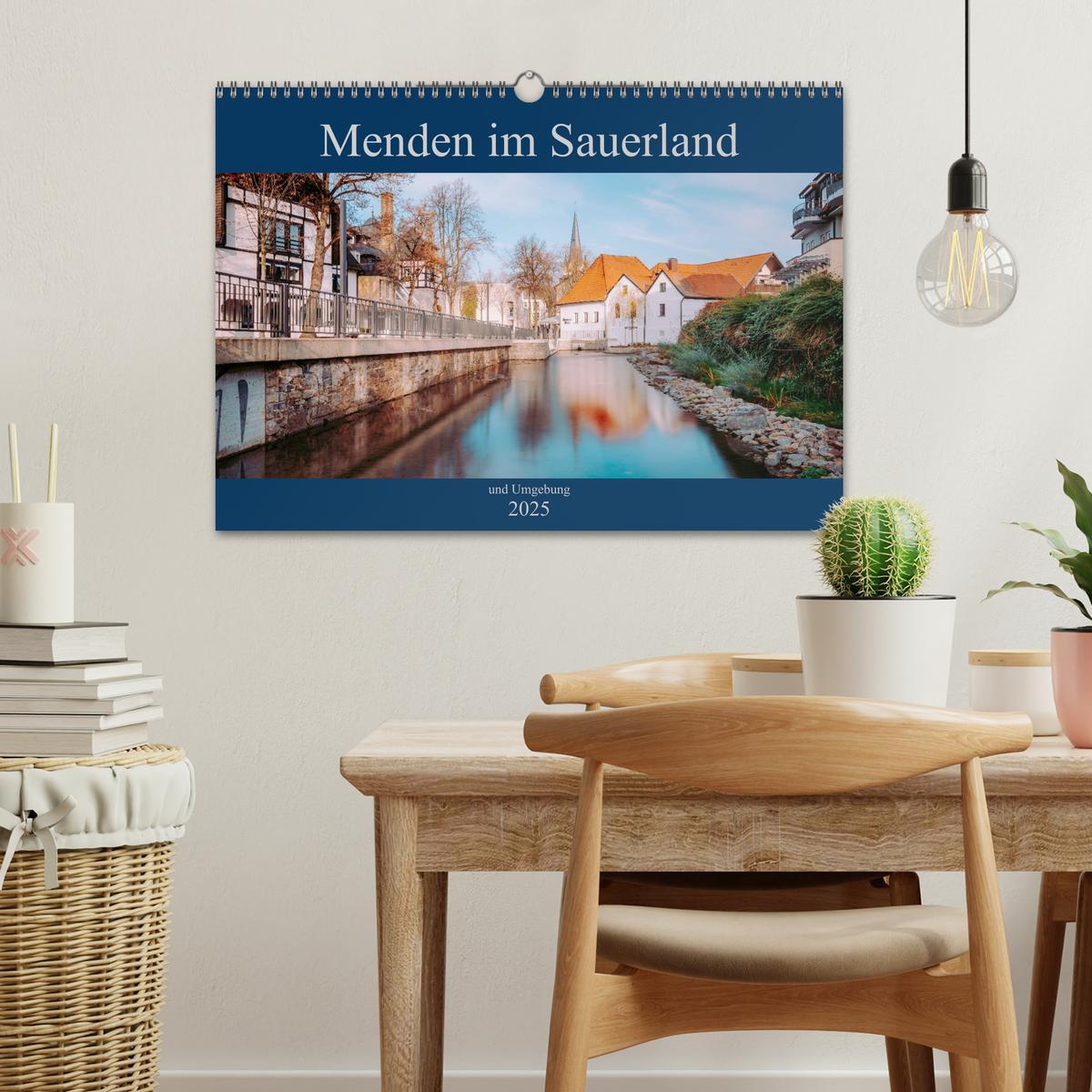 Bild: 9783435388615 | Menden im Sauerland und Umgebung (Wandkalender 2025 DIN A3 quer),...