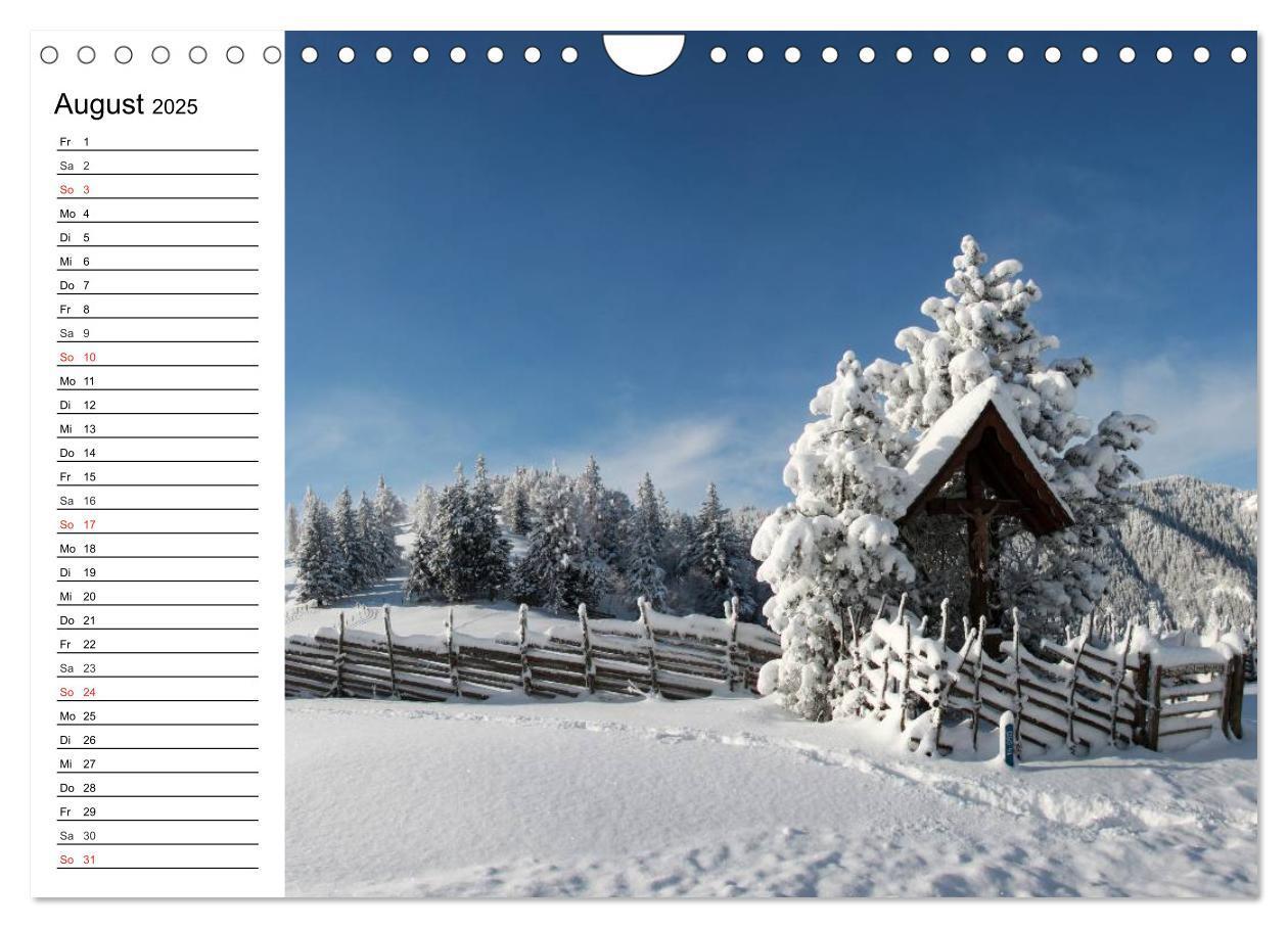 Bild: 9783435525546 | Wintermärchen. Landschaften im Schnee (Wandkalender 2025 DIN A4...