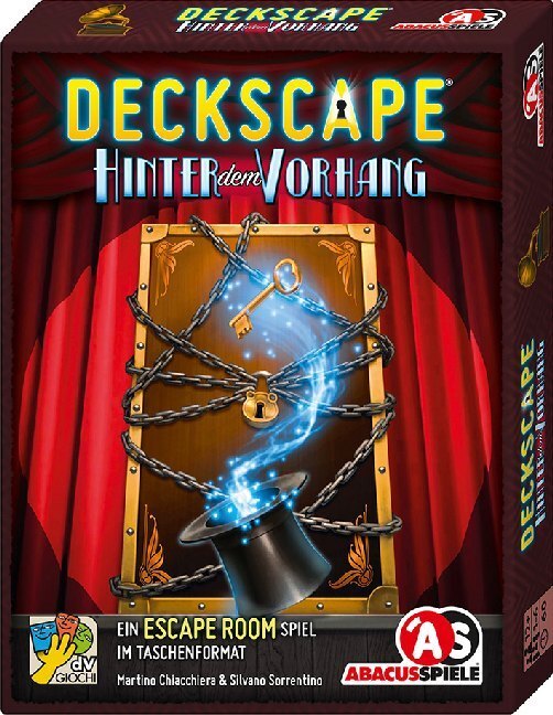 Cover: 4011898381917 | Deckscape - Hinter dem Vorhang | Martino Chiacchiera (u. a.) | Spiel