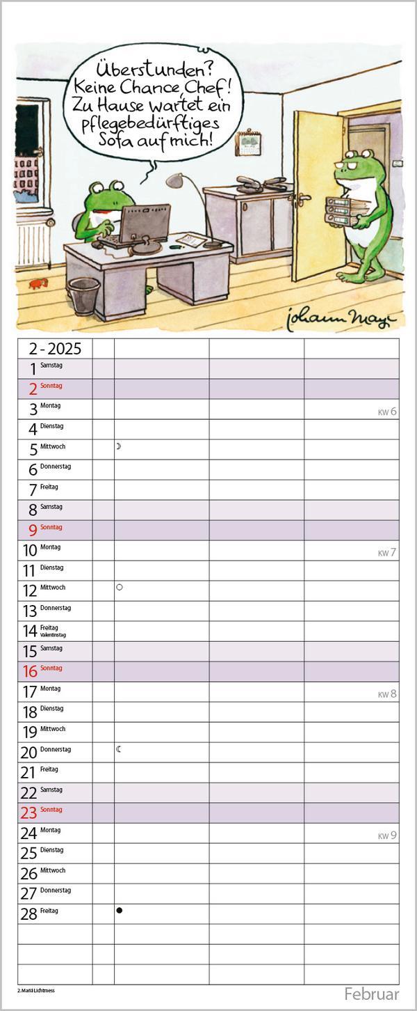 Bild: 9783731879459 | Chilling for 2 2025 | Verlag Korsch | Kalender | Spiralbindung | 14 S.